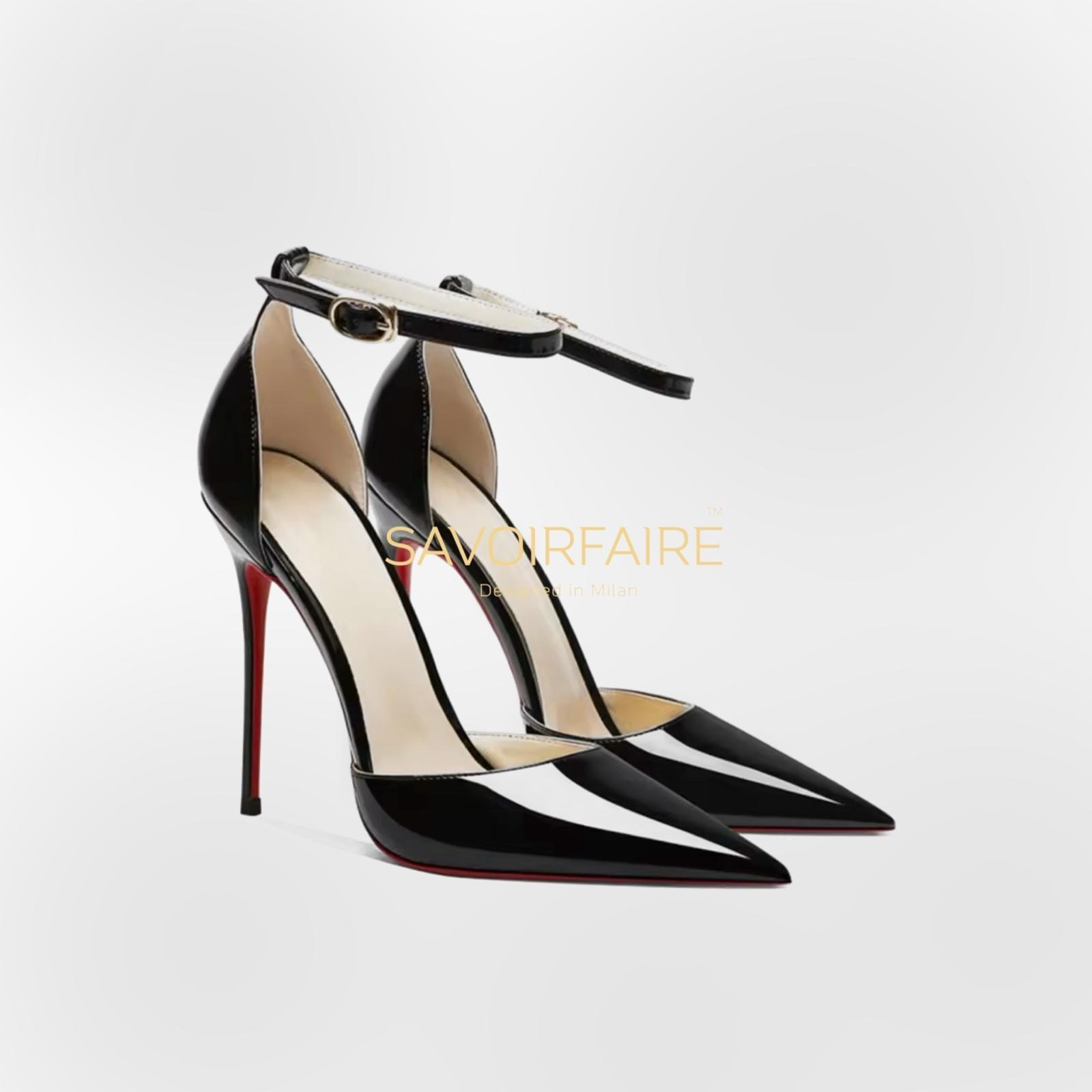 Klassischer offener Stilettoabsatz