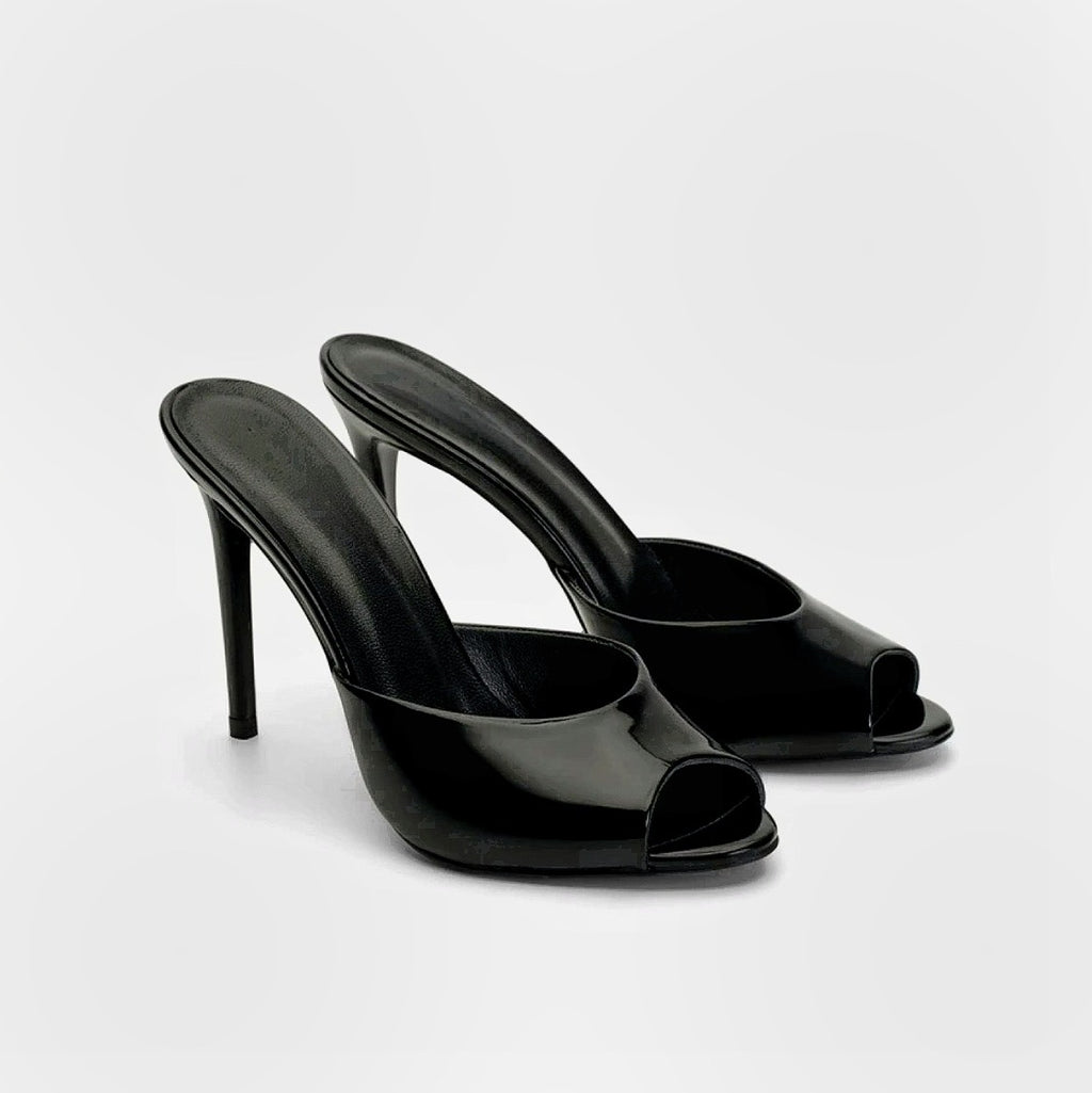 Sandalo Spillo Glossy Nero