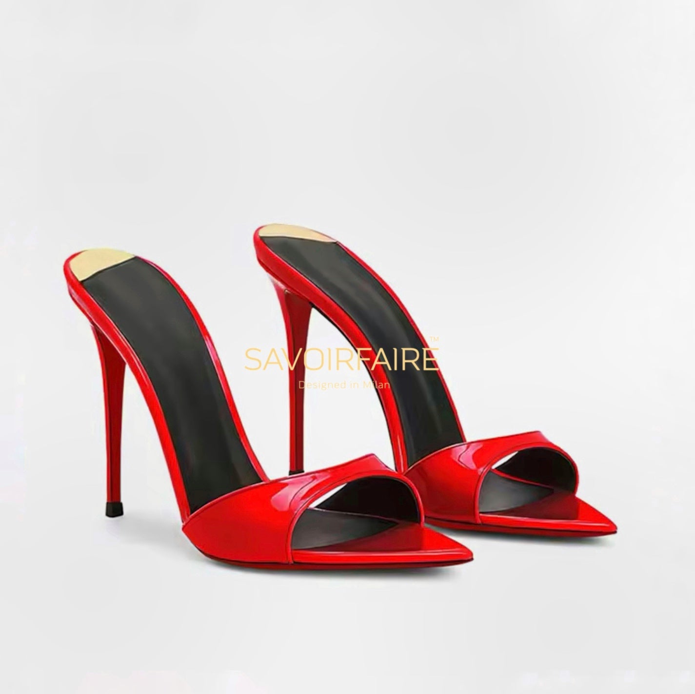 Sandalo Spillo Moderno Rosso