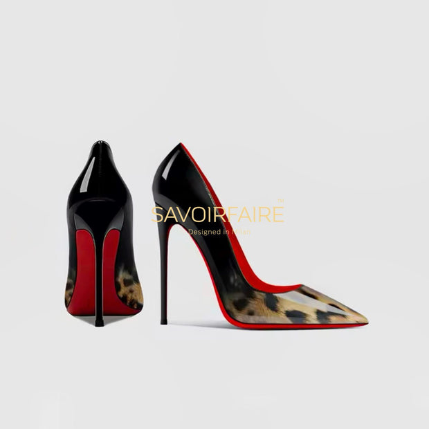 Tacco Spillo Leopardato