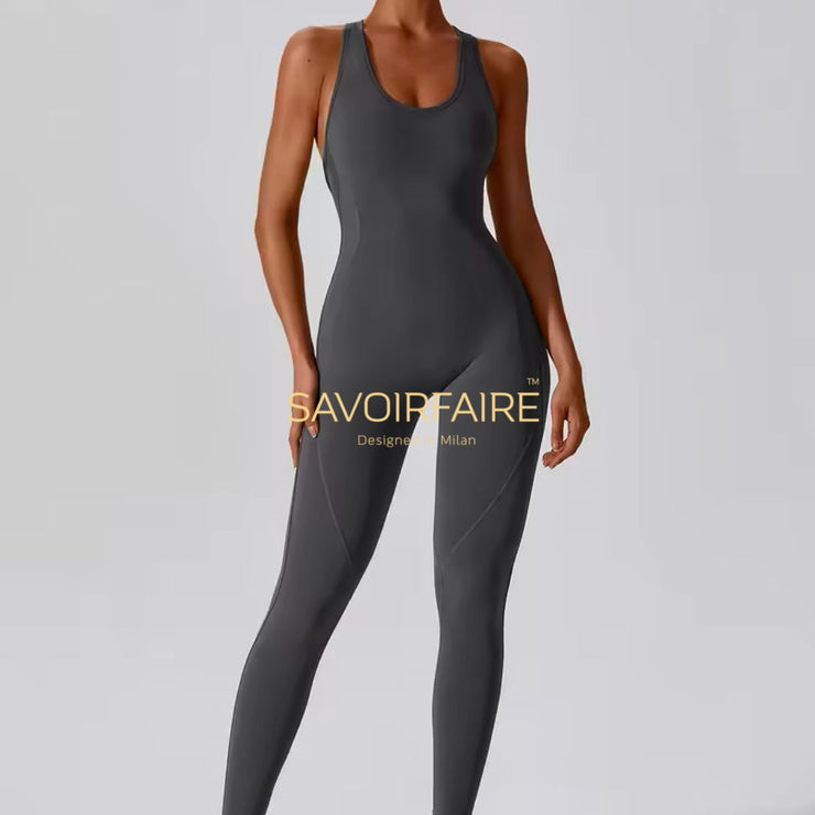 Completo Moderno Grigio Spandex