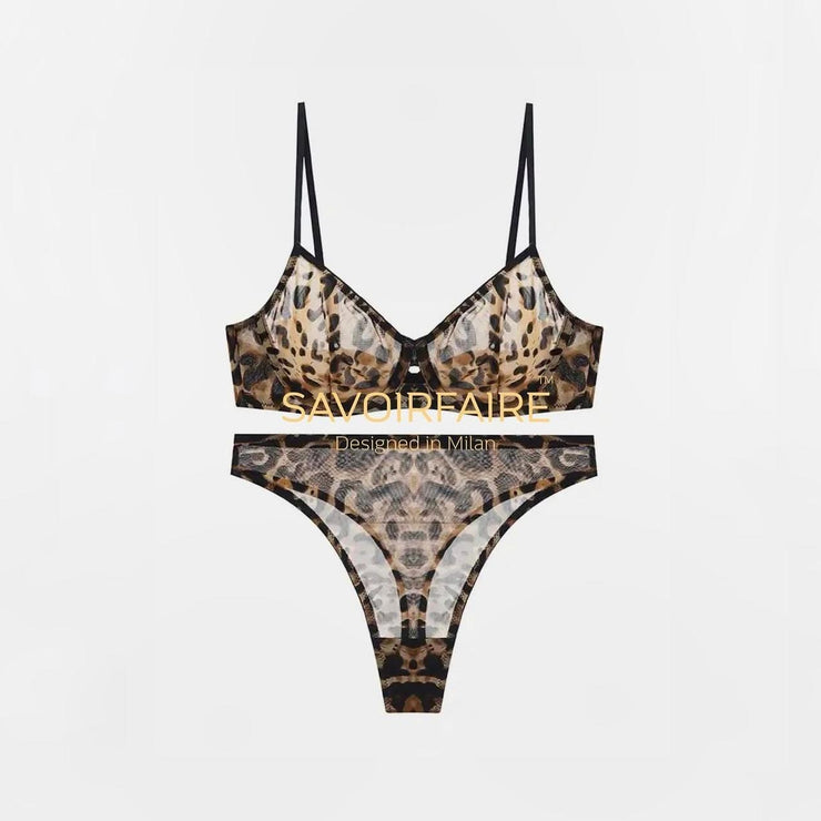 Lingerie léopard