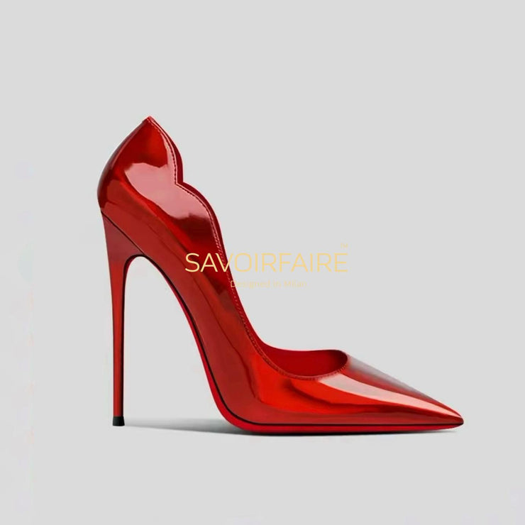 Gewellter Stilettoabsatz von Red Passion