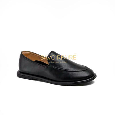 Mocassin moderne noir 